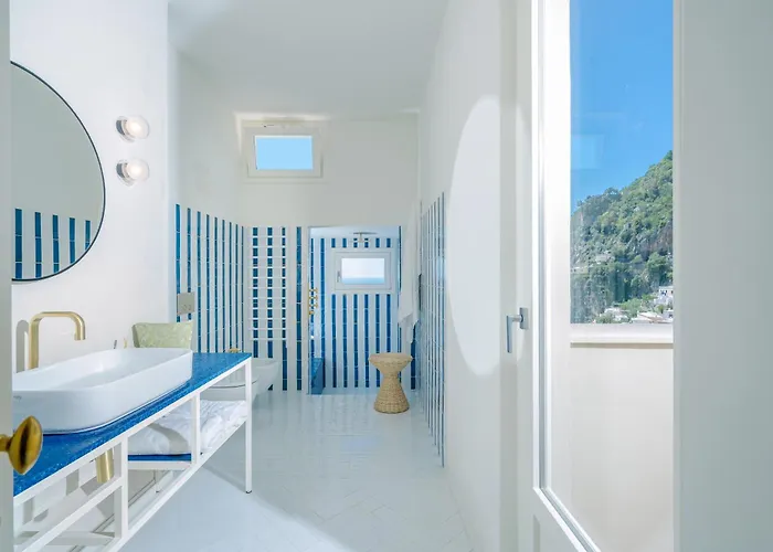 Romito - Sea View, Location Villa Positano